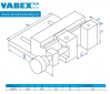 Stainless steel vise staffed 30033-2