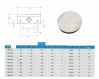 Kruhov&yacute; permanentn&iacute; magnetick&yacute; up&iacute;nač VXRMC 160-2