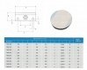 Kruhov&yacute; permanentn&iacute; magnetick&yacute; up&iacute;nač VXRMC 200-2