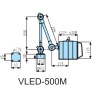 LED lampa voděodoln&aacute; VLED-500M-3
