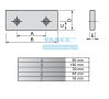 Spare jaw for JQV-160-2