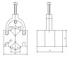 V-blok VBC-006-2